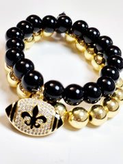 Saints Charm Bracelet